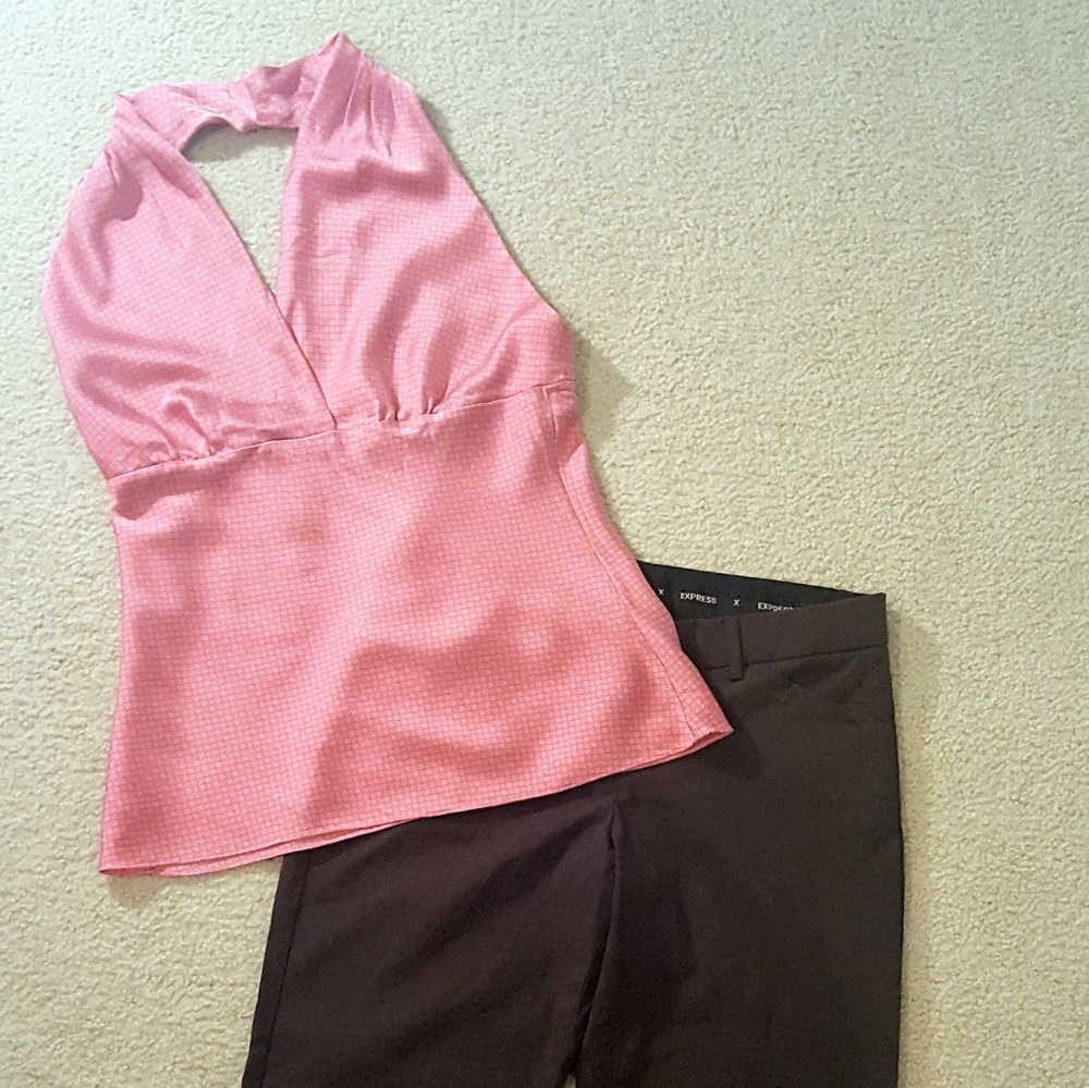 Silk Halter Top (**Express**)